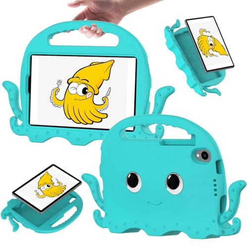 Tablet PC Hülle Compatible with Lenovo Tab M8 4th Gen 2023 Release 8.0 inch Case, Lightweight Shockproof Kids Cover , Anti-Slip Corners Tablet Case with Shoulder Strap for Children Boys Schutzhülle(Gr von HurrayB