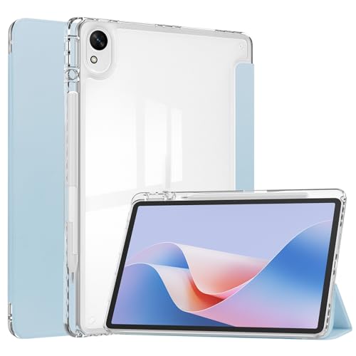 Tablet PC Hülle Hybrid-Slim-Case kompatibel mit Huawei Matepad 11.5S 2024/MatePad Air 11.5 2023 mit S-Pen-Halter, stoßfeste Abdeckung mit klarer transparenter Rückschale, Auto Wake/Sleep Schutzhülle(S von HurrayB