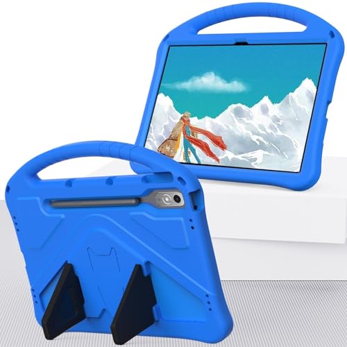 Tablet PC Hülle Kompatibel mit NEC Lavie Tab T12-T1295 DAS 12,6 Zoll (2022) Hülle, 12,1-Zoll-Tablet-Abdeckung, stoßfeste, leichte EVA-Tablet-Abdeckung mit verstellbarem Riemen, Schutzhülle for Kinder von HurrayB