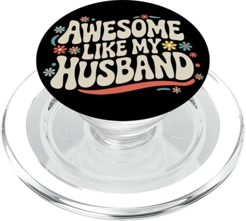 Ehemann super wie mein Ehemann PopSockets PopGrip für MagSafe von Husband Men Husbands Wedding Anniversary