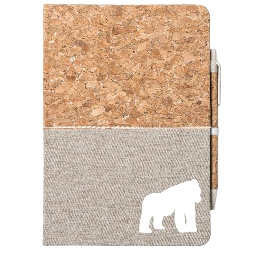 Huuraa Notizbuch Gorilla Silhouette Geschenk Din A5 80 Blattinkl. Kugelschreiber Gorilla Geschenkidee Huuraa Notizbuch Gorilla Silhouette Geschenk Din A5 80 Blattinkl. Kugelschreiber Gorilla Geschenkidee von Huuraa