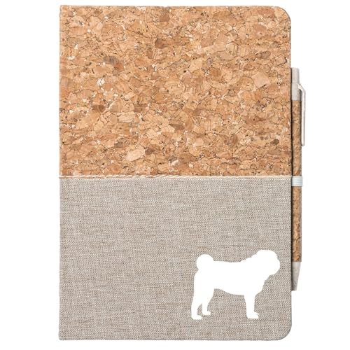 Huuraa Notizbuch Mops Silhouette Geschenk Din A5 80 Blattinkl. Kugelschreiber Mops Geschenkidee Huuraa Notizbuch Mops Silhouette Geschenk Din A5 80 Blattinkl. Kugelschreiber Mops Geschenkidee von Huuraa