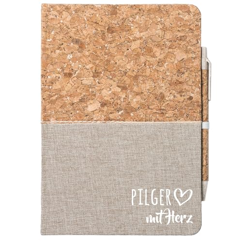 Huuraa Notizbuch Pilger mit Herz Geschenk Din A5 80 Blattinkl. Kugelschreiber Pilger Geschenkidee Huuraa Notizbuch Pilger mit Herz Geschenk Din A5 80 Blattinkl. Kugelschreiber Pilger Geschenkidee von Huuraa