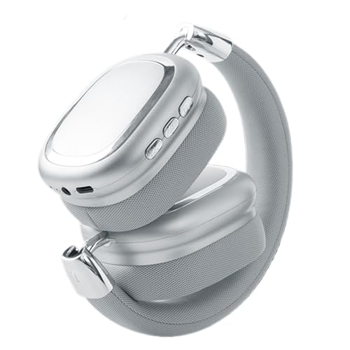 Huvqianu Over-Ear-Kopfhörer, ergonomisch, kabellos, Geräuschunterdrückung, wiederaufladbare Kopfhörer für Zuhause, Reisen, Geschäftsreisen, Camping, Urlaub Huvqianu Over-Ear-Kopfhörer, ergonomisch, kabellos, Geräuschunterdrückung, wiederaufladbare Kopfhörer für Zuhause, Reisen, Geschäftsreisen, Camping, Urlaub von Huvqianu