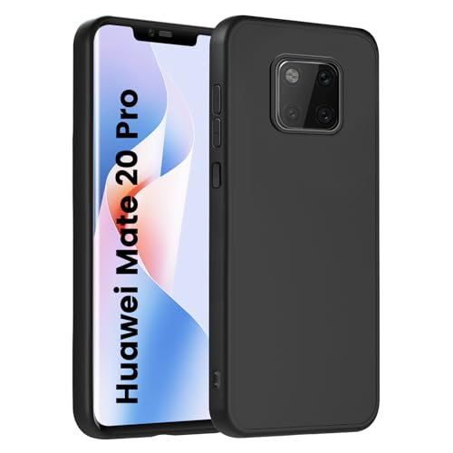 Handyhülle für Huawei Mate 20 Pro Hülle, Anti-Schock, Antikratzer, Anti-Rutsch Schutzhülle, Unterstützt kabelloses Laden, Anti-Fingerabdruck Case für Mate 20 Pro(Schwarz) Handyhülle für Huawei Mate 20 Pro Hülle, Anti-Schock, Antikratzer, Anti-Rutsch Schutzhülle, Unterstützt kabelloses Laden, Anti-Fingerabdruck Case für Mate 20 Pro(Schwarz) von HuwaiH