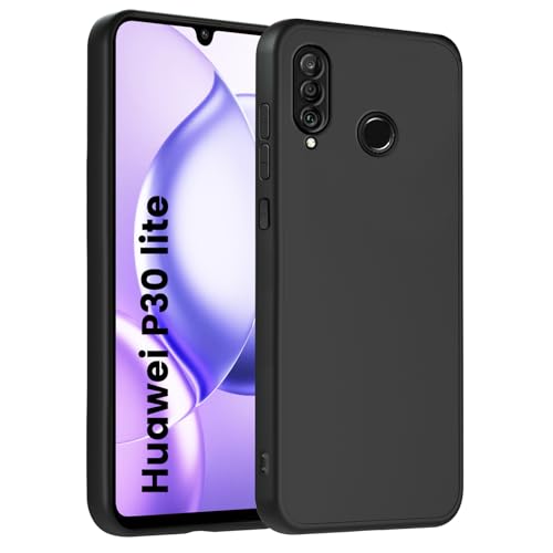 HuwaiH Handyhülle für Huawei p30 lite Hülle, Anti-Schock, Upgraded Kameraschutz, Antikratzer, Anti-Rutsch Schutzhülle, Unterstützt kabelloses Laden, Anti-Fingerabdruck Case für p30 lite(Schwarz) HuwaiH Handyhülle für Huawei p30 lite Hülle, Anti-Schock, Upgraded Kameraschutz, Antikratzer, Anti-Rutsch Schutzhülle, Unterstützt kabelloses Laden, Anti-Fingerabdruck Case für p30 lite(Schwarz) von HuwaiH
