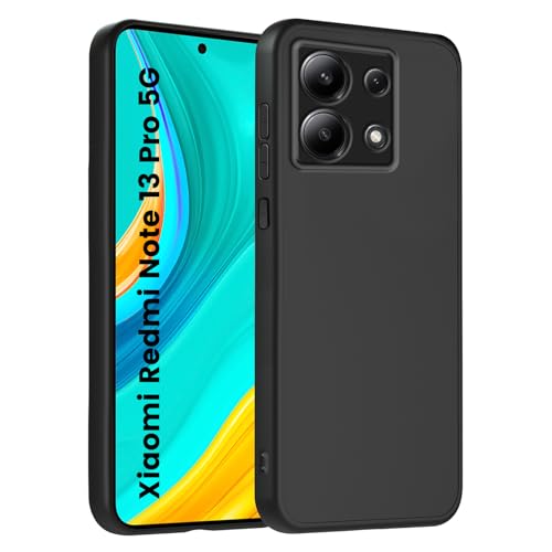 HuwaiH Handyhülle für Xiaomi Redmi Note 13 Pro 5g Hülle, Anti-Schock, Upgraded Kameraschutz, Antikratzer, Anti-Rutsch Schutzhülle, Unterstützt kabelloses Laden, Anti-Fingerabdruck Case(Schwarz) HuwaiH Handyhülle für Xiaomi Redmi Note 13 Pro 5g Hülle, Anti-Schock, Upgraded Kameraschutz, Antikratzer, Anti-Rutsch Schutzhülle, Unterstützt kabelloses Laden, Anti-Fingerabdruck Case(Schwarz) von HuwaiH