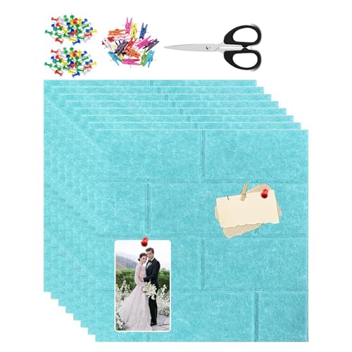 Huxibai Wandtafeln | Filzplatten für die Wand, abnehmbare, sichere Platte für Fotos, Notizen und Organisation zu Hause Huxibai Wandtafeln | Filzplatten für die Wand, abnehmbare, sichere Platte für Fotos, Notizen und Organisation zu Hause von Huxibai