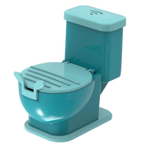 Desktop-Handy-Ständer – Handy-Halterung in einzigartiger WC-Form, tragbarer, platzsparender Telefonständer, Schreibtisch-Ornament, Handyhalter von Huyeruie