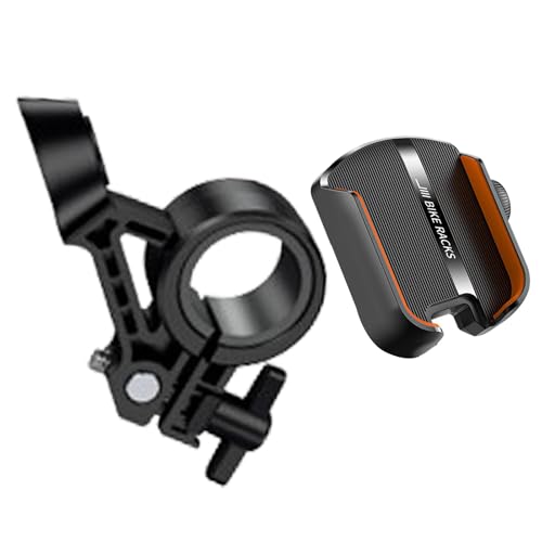 Fahrrad-Handyhalterung, Handyhalterung für Motorradlenker – Motorrad-Handyhalterung für Lenker/Rückspiegel von Huyeruie