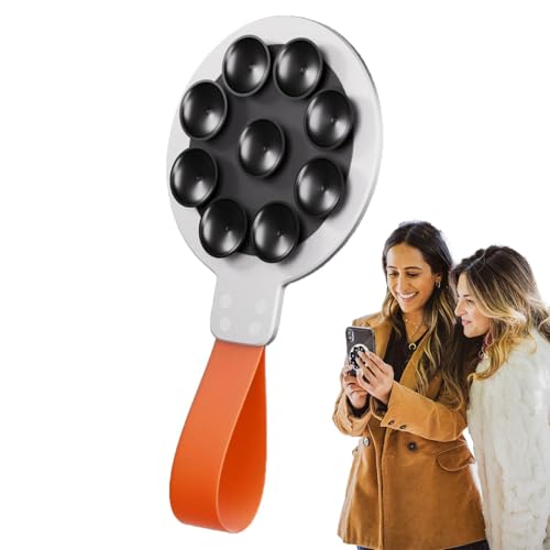 Huyeruie Saugnapf-Handyhülle, Handyhalterung, Ständer, Silikon-Saugnapf-Handyhülle, Handbrause-Handyhalterung, Mehrzweck-Saugnapfhalterung von Huyeruie