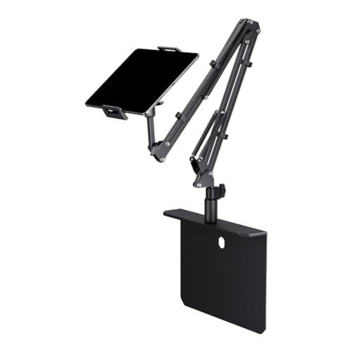 Huyeruie Schwanenhals-Handyhalterung, um 360 Grad verstellbare Handy-Halterungsklemme, flexibler Handy-Halterung, Handy-Ständer für 4-12,9 Zoll Handys von Huyeruie