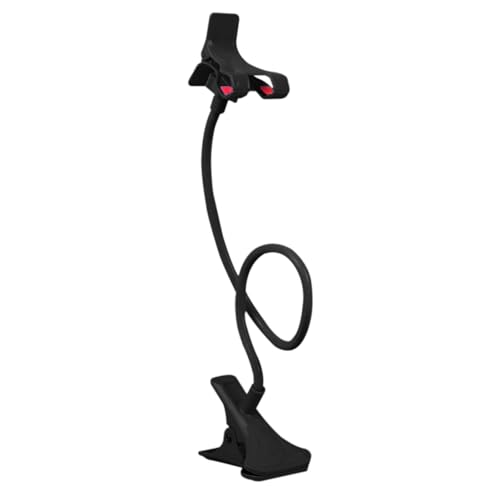 Schwanenhals-Telefonhalter - Flexibler Langarm-Telefonhalter | Handy-Clip Halter | Flexible Lange Arme Clip Mit Drehung A von Huyeruie
