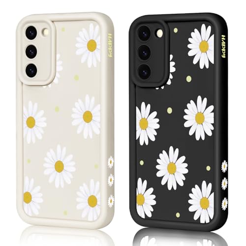 HuyxyTec 2 Stück Handyhülle für Samsung Galaxy S20 FE Hülle Aesthetic Gänseblümchen Blumen mit Muster Matte Case Frauen Mädchen, Weich TPU Schutzhülle Stoßfest Bumper Case für Galaxy S20 FE, 02 HuyxyTec 2 Stück Handyhülle für Samsung Galaxy S20 FE Hülle Aesthetic Gänseblümchen Blumen mit Muster Matte Case Frauen Mädchen, Weich TPU Schutzhülle Stoßfest Bumper Case für Galaxy S20 FE, 02 von HuyxyTec
