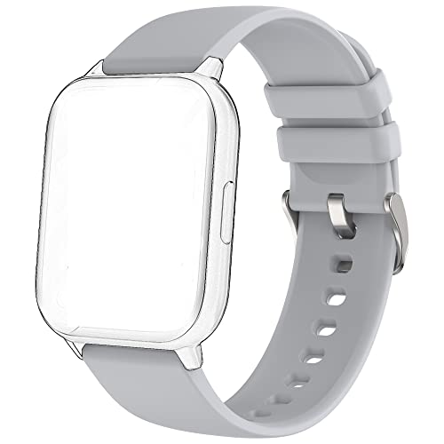 Hvlgmrc Ersatz-Uhrenarmband für Smartwatch (Modell: P56TL) (grau) von Hvlgmrc