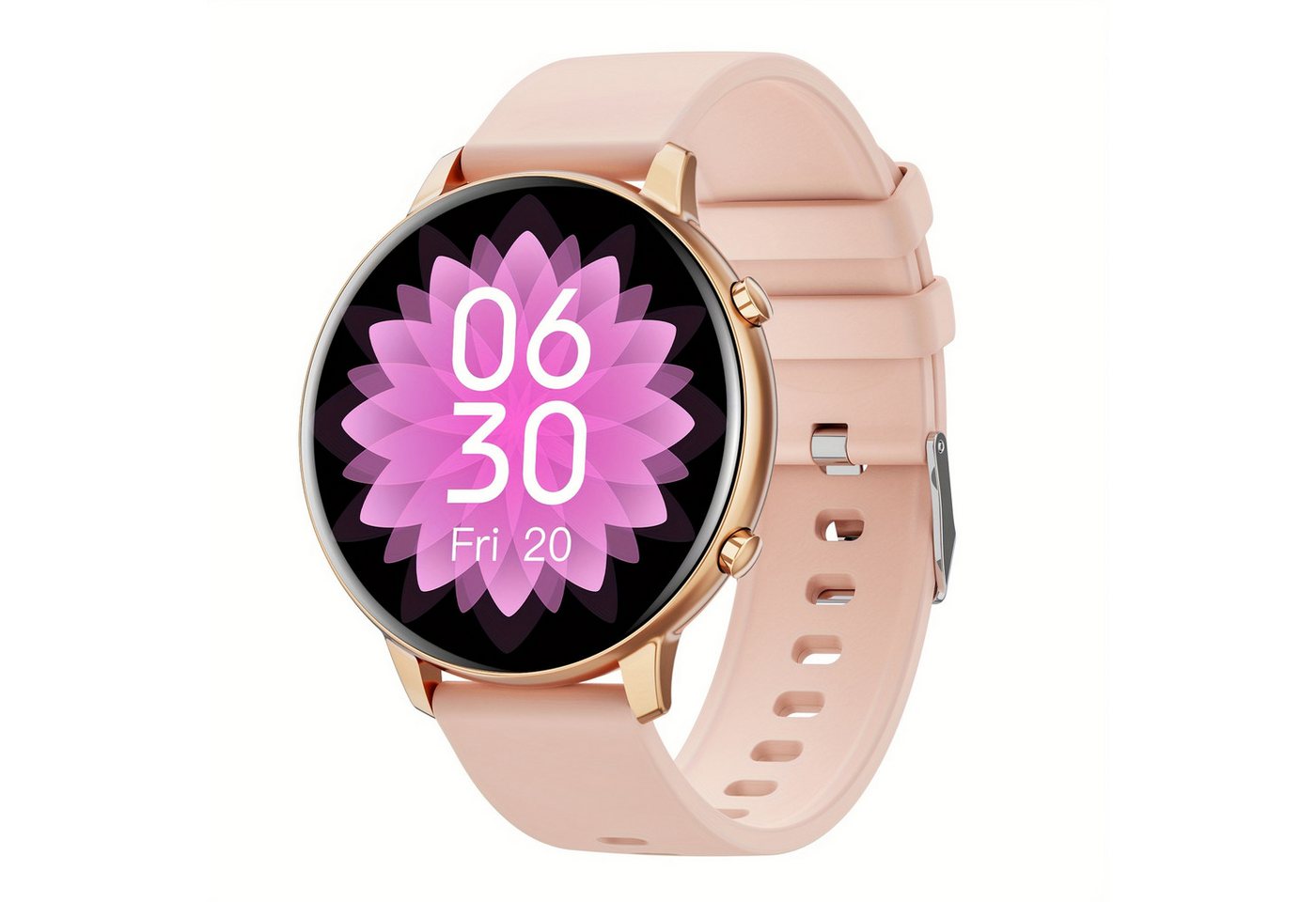 Hwagol für Männer als auch für Frauen eignet. mit einem hochauflösenden Smartwatch (1.39 cm, Andriod iOS), Telefonieren Schrittzählung Nachrichtenbenachrichtigungen Erinnerungen von Hwagol