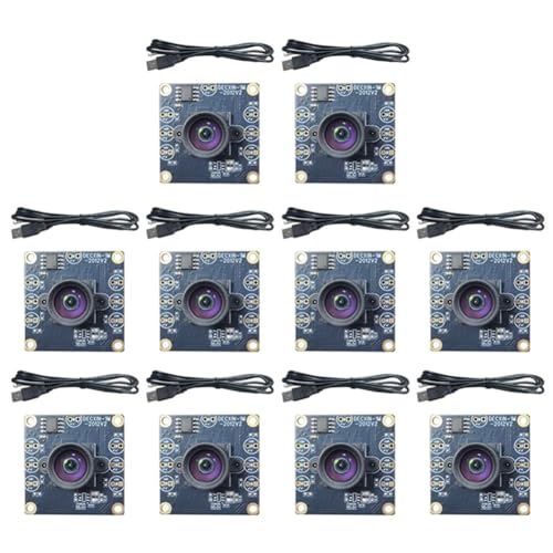 Hxhsgmeh 10 Stück 100-Grad-Kameramodul OV9732 1MP 1280x720 USB-Treiber und Manueller mit 0,6 Meter Kabel für WinXP/7/8/10 Hxhsgmeh 10 Stück 100-Grad-Kameramodul OV9732 1MP 1280x720 USB-Treiber und Manueller mit 0,6 Meter Kabel für WinXP/7/8/10 von Hxhsgmeh
