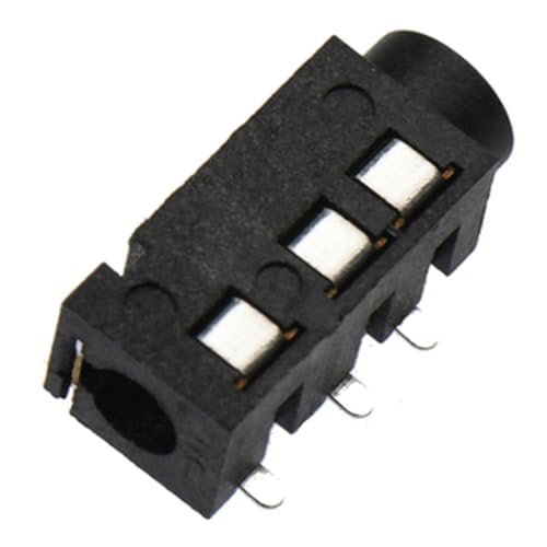 Hxhsgmeh 100 Stück PJ320D 3,5-mm-Kopfhörer-Audiobuchse 3/4-Polig Audioschnittstelle DIP/SMD von Hxhsgmeh