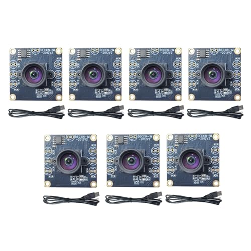 Hxhsgmeh 7PCS 100-Grad-Kameramodul 1MP OV9732 1280x720 USB-Treiber Freie Manuelle Fokussierung mit 2-Meter-Kabel für WinXP/7/8/10 Hxhsgmeh 7PCS 100-Grad-Kameramodul 1MP OV9732 1280x720 USB-Treiber Freie Manuelle Fokussierung mit 2-Meter-Kabel für WinXP/7/8/10 von Hxhsgmeh