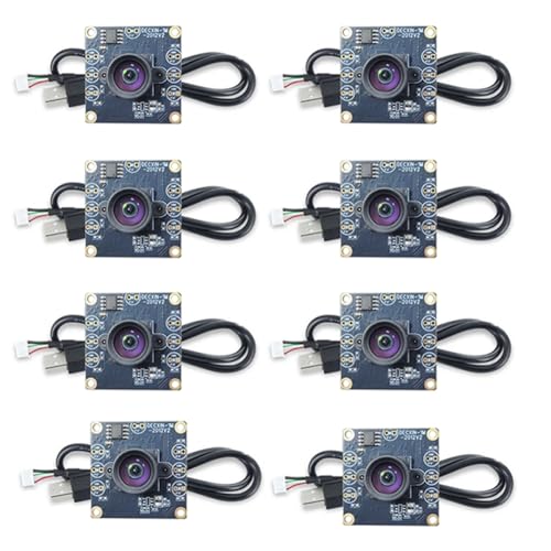 Hxhsgmeh 8Stk. 100-Grad-Kameramodul 1MP OV9732 1280x720 USB Freier Treiber Manueller mit 1 Meter Kabel für WinXP/7/8/10 von Hxhsgmeh