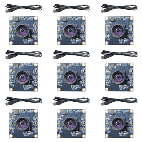 Hxhsgmeh 9PCS 100 Grad Kameramodul OV9732 1MP 1280x720 USB-Treiberloses Manuelles mit 0,6 Meter Kabel für WinXP/7/8/10 Hxhsgmeh 9PCS 100 Grad Kameramodul OV9732 1MP 1280x720 USB-Treiberloses Manuelles mit 0,6 Meter Kabel für WinXP/7/8/10 von Hxhsgmeh