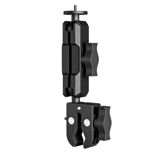 Hxhsgmeh Einzelkopf-Krabbenklemme, Motorradhalterung, Selfie-Stange, Stativ, Motorrad-Clip, 9 cm von Hxhsgmeh