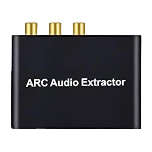 Hxhsgmeh -Kompatibler ARC-Audio-Extractor ARC zu SPDIF Koaxial Stereo 3,5mm Klinke -Kompatibler ARC-Adapter Audio-Konverter Hxhsgmeh -Kompatibler ARC-Audio-Extractor ARC zu SPDIF Koaxial Stereo 3,5mm Klinke -Kompatibler ARC-Adapter Audio-Konverter von Hxhsgmeh