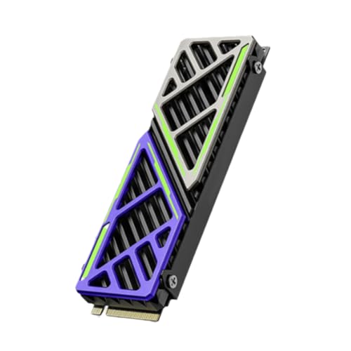 Hxhsgmeh M.2 SSD Heatsink 2280 NVME NGFF Radiator Magnesium-Aluminium-Legierung PC Effizienter Kühler mit Wärmeleitpad Hxhsgmeh M.2 SSD Heatsink 2280 NVME NGFF Radiator Magnesium-Aluminium-Legierung PC Effizienter Kühler mit Wärmeleitpad von Hxhsgmeh
