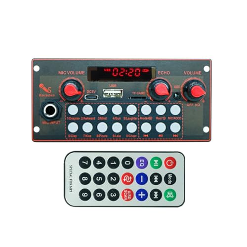 Hxhsgmeh MP3 Decoder Board 2 * 10W 20W Verstärker Audio-Player 5V DIY MP3-Player Auto FM-Radio- TF USB Mikrofon Aufnahme Bluetooth 5.3 B Hxhsgmeh MP3 Decoder Board 2 * 10W 20W Verstärker Audio-Player 5V DIY MP3-Player Auto FM-Radio- TF USB Mikrofon Aufnahme Bluetooth 5.3 B von Hxhsgmeh