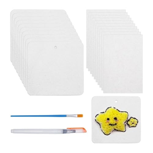 Hxhsgmeh Magic Foam Texture Paper 3D Drawing Magic Canvas Sponge für Acrylics Malerei DIY 3D Kunst Zeichenpapier von Hxhsgmeh