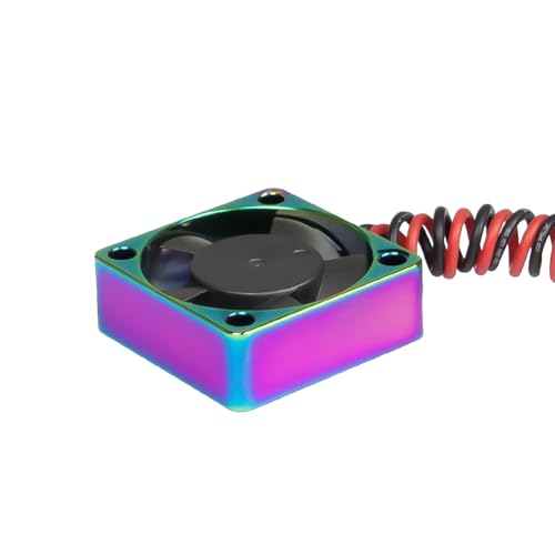 Hxhsgmeh Metallgehäuse 3010 Motor 30mm Lüfter Hochgeschwindigkeits-Wärmeableitungslüfter Kühler 28000RPM RC-Auto-Ersatzteil von Hxhsgmeh