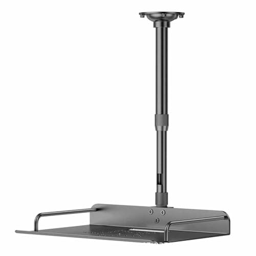 Hxhsgmeh Projektor-Deckenhalterung mit Ablage- und Wandhalterung für Kameras & Projektoren - Ideal für Videokonferenzen & - Verstellbar Von 40 Bis 80 cm. von Hxhsgmeh
