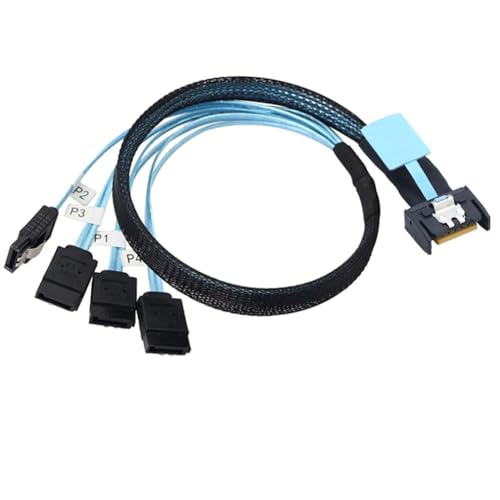 Hxhsgmeh SlimSAS 8654 MCIO 4I 38pin auf 4x SATA-Kabel PCIE5.0 PCI-E Server-Datenverbindungserweiterungskabel Hochgeschwindigkeits-PCIE5.0 PCI-E Server-Datenverbindungserweiterungskabel 0,5M Hxhsgmeh SlimSAS 8654 MCIO 4I 38pin auf 4x SATA-Kabel PCIE5.0 PCI-E Server-Datenverbindungserweiterungskabel Hochgeschwindigkeits-PCIE5.0 PCI-E Server-Datenverbindungserweiterungskabel 0,5M von Hxhsgmeh