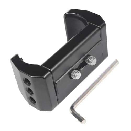 Hxhsgmeh Universal-Clip, Einstellbarer Breitenbereich Von 55 mm Bis 85 mm, Gerät für Powerbank-Klemme, Handy-SSD-Halterung, Cold Shoe Mount von Hxhsgmeh