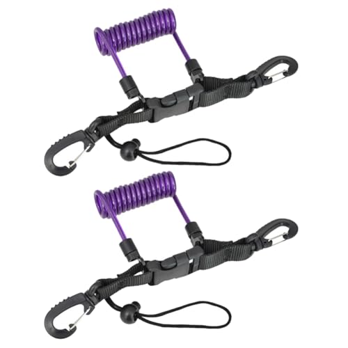 Hxhsgmeh Unterwasserausrüstung Tauchkamera Verlustseil BCD Teleskop Lanyard TPU Federstahldraht Anti-Verlust-Seil Lila Hxhsgmeh Unterwasserausrüstung Tauchkamera Verlustseil BCD Teleskop Lanyard TPU Federstahldraht Anti-Verlust-Seil Lila von Hxhsgmeh