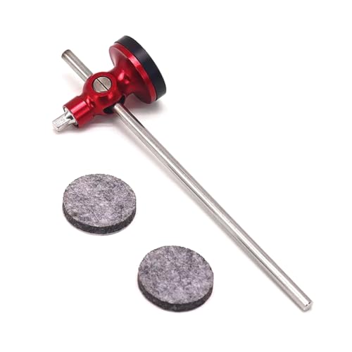 Hxhsgmeh Verstellbarer Bass-Drum-Schlägel Aus Aluminiumlegierung, Hammer-Percussion-Zubehör für das Bass-Drum-Pedal Hxhsgmeh Verstellbarer Bass-Drum-Schlägel Aus Aluminiumlegierung, Hammer-Percussion-Zubehör für das Bass-Drum-Pedal von Hxhsgmeh