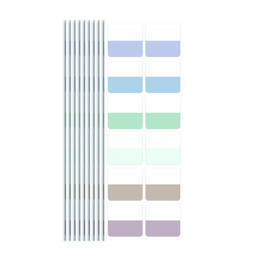 10 Stück/Set Tabs Lesetabs Selbstklebende Haftnotizen beschreibbare Seitenmarkierer Schule Bürobedarf 10 Stück/Set Tabs Lesetabs Selbstklebende Haftnotizen beschreibbare Seitenmarkierer Schule Bürobedarf von Hxyxbnhno