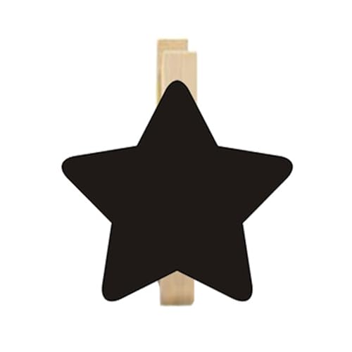 Kleine Kreidetafel-Schilder mit Klammern für Memos, Lebensmitteletiketten, Hochzeiten, Tischnummern, Karte, 50 Stück Kleine Kreidetafel-Schilder mit Klammern für Memos, Lebensmitteletiketten, Hochzeiten, Tischnummern, Karte, 50 Stück von Hxyxbnhno