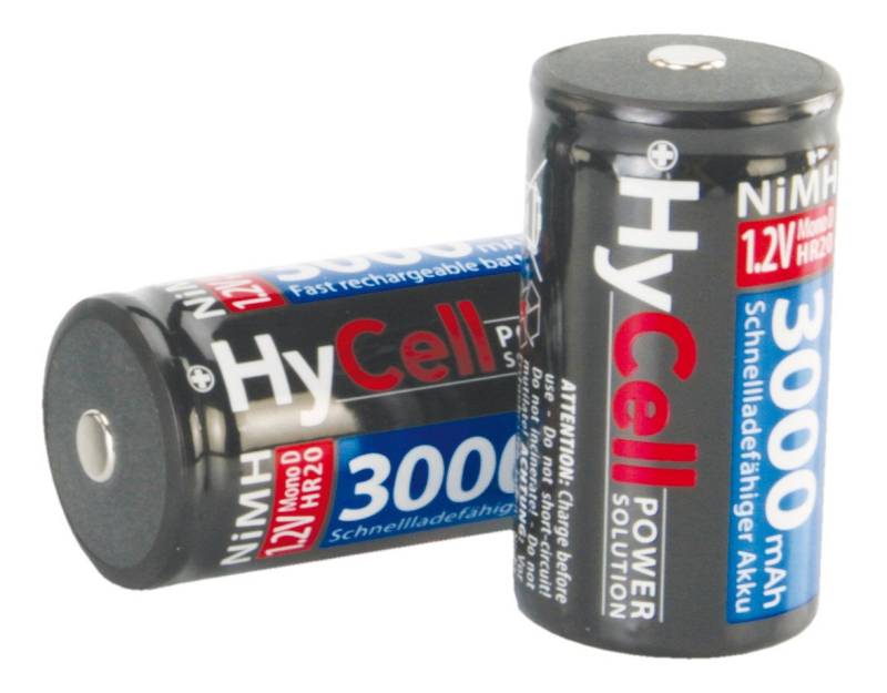 HyCell Mono D Akku 3000 mAh Akku von HyCell
