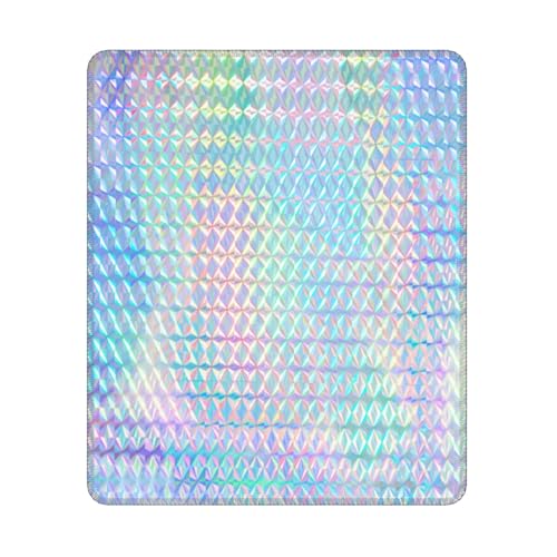 Hyaszst Buntes Regenbogen-Farbhologramm Holographic, Quadratisches Mauspad, rutschfestes, wasserdichtes Mauspad Hyaszst Buntes Regenbogen-Farbhologramm Holographic, Quadratisches Mauspad, rutschfestes, wasserdichtes Mauspad von Hyaszst