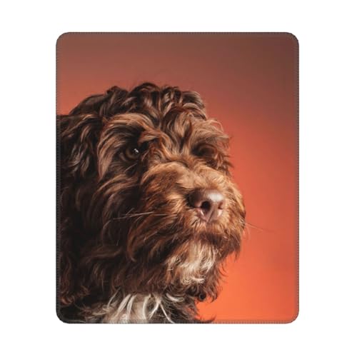 Hyaszst Entzückender Cockapoo-Hund, Quadratisches Mauspad, rutschfestes, wasserdichtes Mauspad Hyaszst Entzückender Cockapoo-Hund, Quadratisches Mauspad, rutschfestes, wasserdichtes Mauspad von Hyaszst