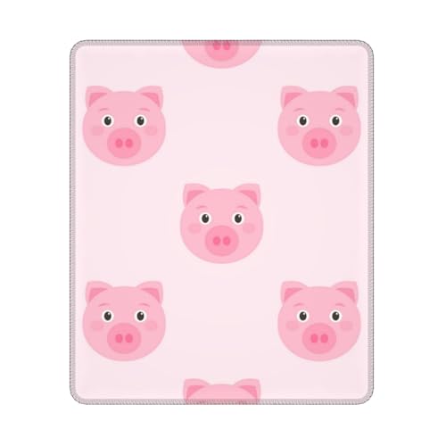 Hyaszst Niedliches Tierschwein-Muster, Quadratisches Mauspad, rutschfestes, wasserdichtes Mauspad Hyaszst Niedliches Tierschwein-Muster, Quadratisches Mauspad, rutschfestes, wasserdichtes Mauspad von Hyaszst