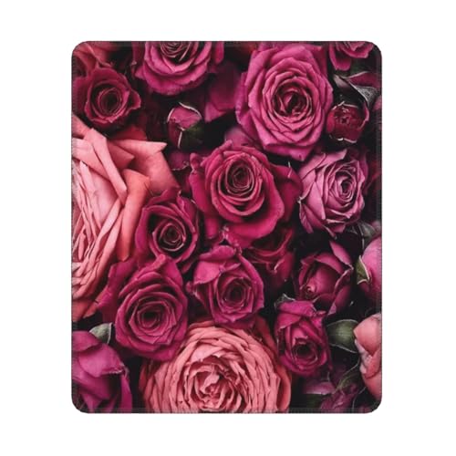 Hyaszst Rose, Quadratisches Mauspad, rutschfestes, wasserdichtes Mauspad Hyaszst Rose, Quadratisches Mauspad, rutschfestes, wasserdichtes Mauspad von Hyaszst