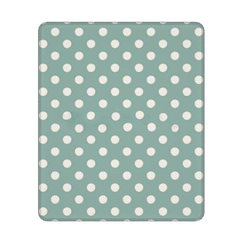Hyaszst Salbeigrüne Polka, Quadratisches Mauspad, rutschfestes, wasserdichtes Mauspad Hyaszst Salbeigrüne Polka, Quadratisches Mauspad, rutschfestes, wasserdichtes Mauspad von Hyaszst
