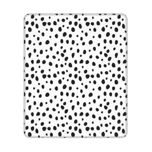 Hyaszst Schwarze Dalmatinerpunkte, Quadratisches Mauspad, rutschfestes, wasserdichtes Mauspad Hyaszst Schwarze Dalmatinerpunkte, Quadratisches Mauspad, rutschfestes, wasserdichtes Mauspad von Hyaszst