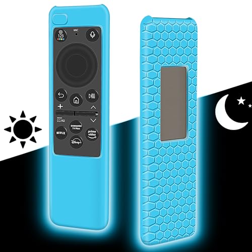 Silikon Schutzhülle für Samsung 2023 SolarCell TM2360E BN59-01432A BN59-01432J BN59-01439A Fernbedienungen Hülle Cover Case Stoßfest Silikonhülle für Samsung 2023 TM2361E Solar Cell Remote(Glow Blue) Silikon Schutzhülle für Samsung 2023 SolarCell TM2360E BN59-01432A BN59-01432J BN59-01439A Fernbedienungen Hülle Cover Case Stoßfest Silikonhülle für Samsung 2023 TM2361E Solar Cell Remote(Glow Blue) von Hydream