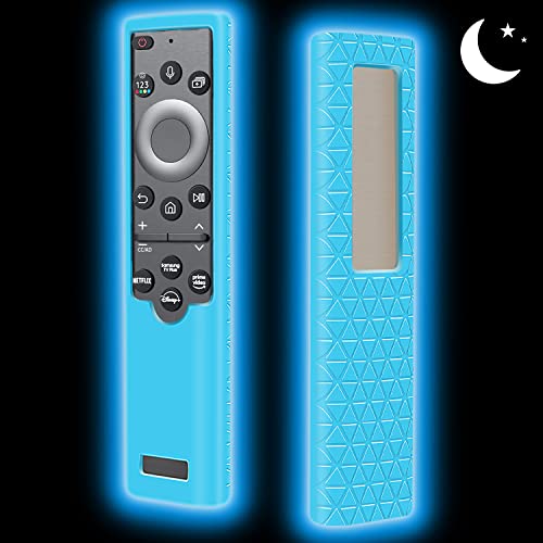 Silikon Schutzhülle für Samsung Solar Cell Fernbedienung BN59-01385 BN59-01386 Serie BN59-01391A Smart TV Cover Case Anti-Rutsch Stoßfest Hülle für Samsung Neues Modell Remote Control 2022(Glow Blue) Silikon Schutzhülle für Samsung Solar Cell Fernbedienung BN59-01385 BN59-01386 Serie BN59-01391A Smart TV Cover Case Anti-Rutsch Stoßfest Hülle für Samsung Neues Modell Remote Control 2022(Glow Blue) von Hydream