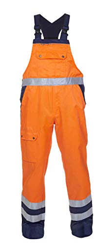 Bib & Brace Hanoi orange/navy EN471 Bib & Brace Hanoi orange/navy EN471 von Hydrowear