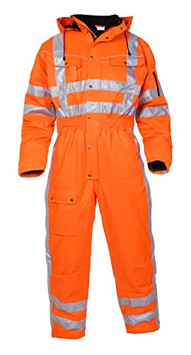 EN 471-RWS Winteroverall, orange von Hydrowear