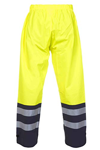 Hydrowear 014585NY Vancouver Hose, Navy/Hi-Vis Gelb, Größe 2XL von Hydrowear